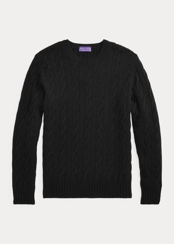 Suéter Ralph Lauren Cable-Knit Cashmere Homem 13720-FEQP